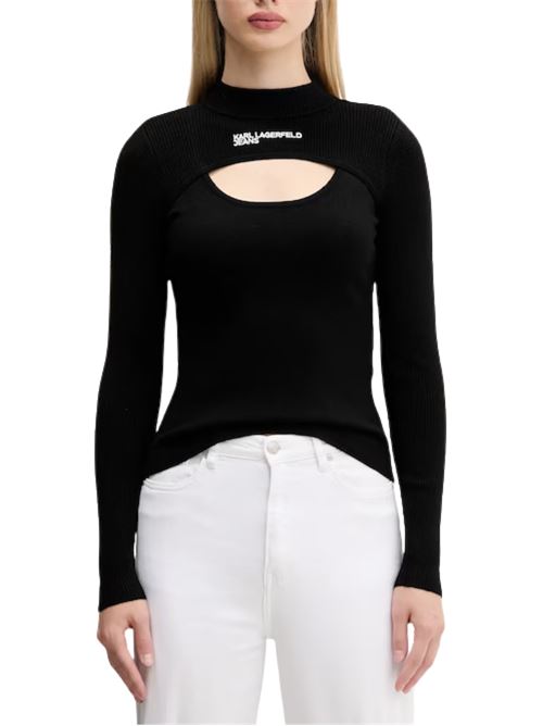 Maglioncino con apertura frontale Karl Lagerfeld jeans | A4W18013999